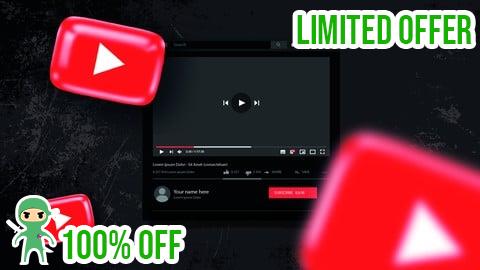 Free Coupon Curso completo de Youtube. Crecimiento, monetización, SEO y+