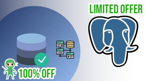 Free Coupon Curso de Base de Datos PostgreSQL Server