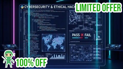 Free Coupon Cybersecurity & Ethical Hacking Test