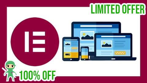 Free Coupon Cómo Crear una Página web con WordPress y Elementor 2025
