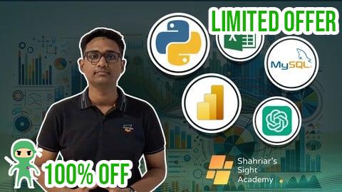 Free Coupon Data Analytics Career Path: 72 Days of Data Analyst Bootcamp