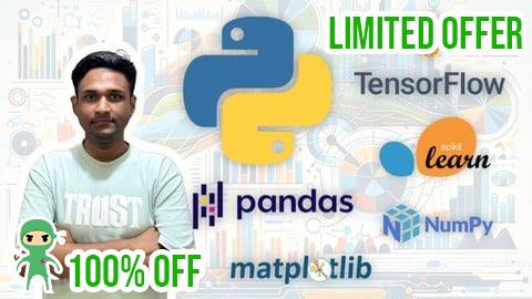 Free Coupon Data Science Career Path: 100 Days of Data Science Bootcamp