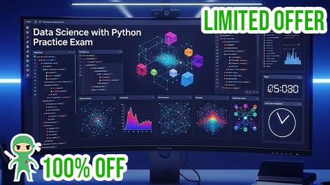 Free Coupon Data Science with Python Practice Exam