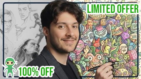 Free Coupon Desenho Completo: Curso de Desenho do Zero ao Estilo Próprio