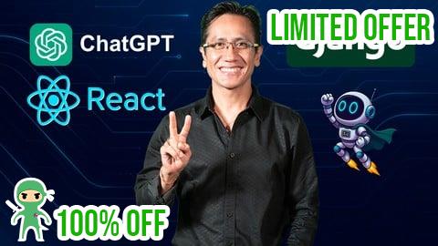 Free Coupon Django, React, Python, MySql, ChatGPT IA App Full Stack Web!