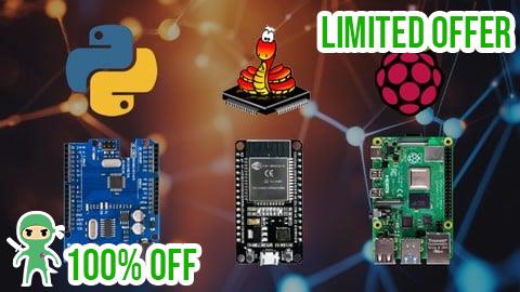 Free Coupon Domina Python para Arduino, ESP32 y Raspberry Pi - 2025