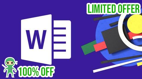 Free Coupon Efficient Word Processing: Complete Microsoft Word Course