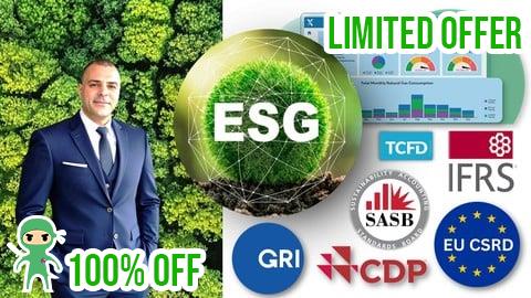 Free Coupon ESG & Sustainability Reporting Masterclass: Ultimate Toolkit