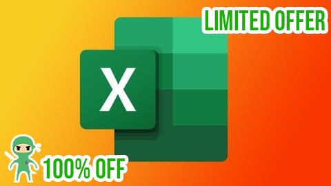 Free Coupon Essential Microsoft Excel from Beginner to Advance level