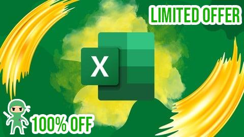 Free Coupon Essential Microsoft Excel VBA: Learn VBA for become Expert