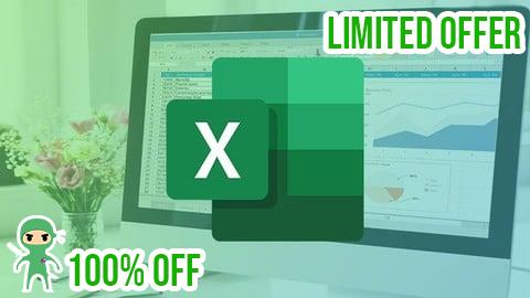 Free Coupon Excel Data Management and Analysis for Basic to Expert Level