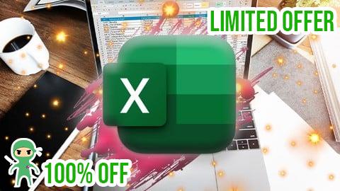 Free Coupon Excel - Microsoft Excel Formulas and Functions For Beginners
