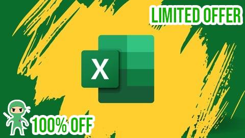 Free Coupon Excel VBA for Beginner to Advanced