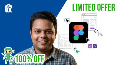 Free Coupon Figma UX Design: Stop Watching, Start Designing (Beginner)