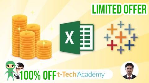 Free Coupon Financial Analytics: Financial Analysis with Excel & Tableau