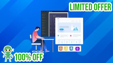 Free Coupon Frontend Web Development HTML5 CSS3 JavaScript and Bootstrap
