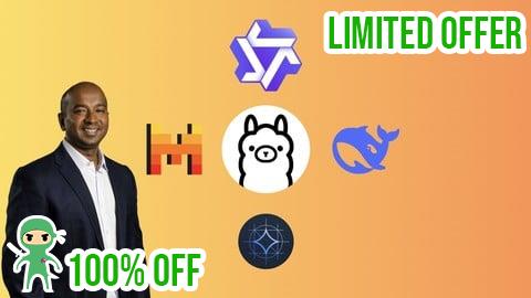 Free Coupon Full-Stack AI with Ollama: Llama, Deepseek, Mistral, QwQ