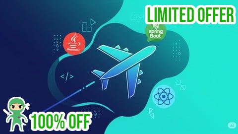 Free Coupon Full Stack Airline Booking App: Java, Spring Boot & React