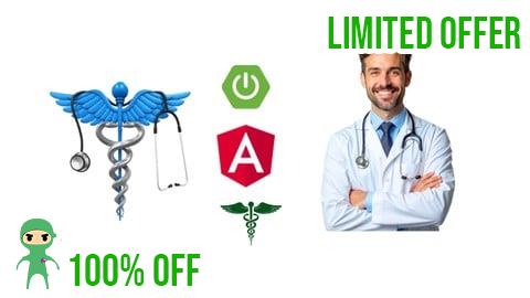 Free Coupon Full-Stack Health Care (Telemed) App: Spring Boot & Angular