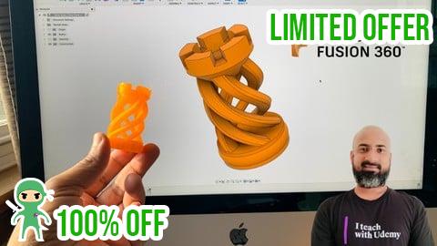 Free Coupon Fusion 360 For Beginners