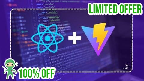 Free Coupon Getting Started with React and Vite Library