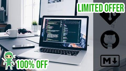 Free Coupon Git, GitHub & Markdown Crash Course: Learn Git, GitHub & MD