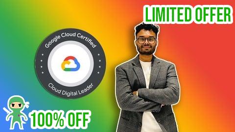 Free Coupon Google Cloud Digital Leader Ultimate Course 2025