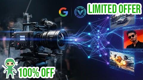 Free Coupon Google Veo 3.1 Complete Mastery: From Text to Cinema