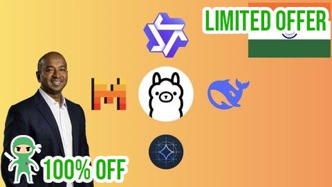 Free Coupon [HI] Ollama के साथ फुल-स्टैक एआई: Llama, Deepseek, Mistral