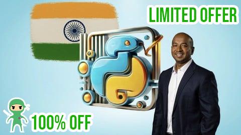 Free Coupon [HI] पायथन महारत: 100 दिन, 100 परियोजनाएं