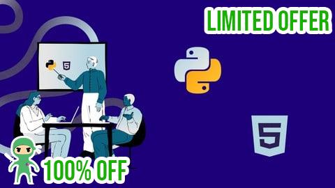 Free Coupon HTML 5 With Quizzes And Python 3 Complete Course