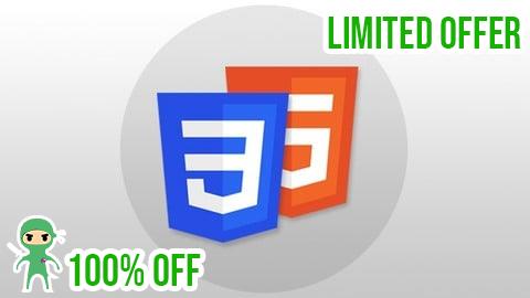 Free Coupon HTML & CSS - Certification Course for Beginners