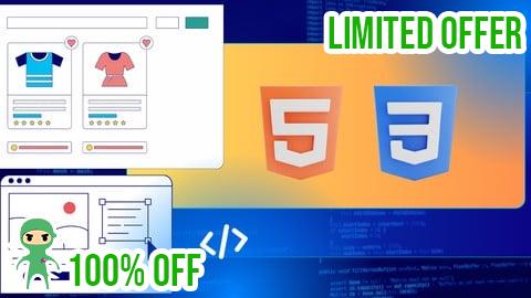 Free Coupon HTML & CSS Made Easy: Web Design & Front-End Web Development