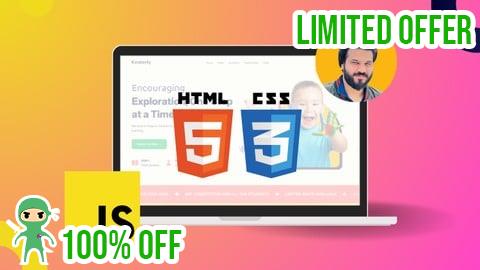 Free Coupon HTML5, CSS3, and JavaScript The Right Way 2025