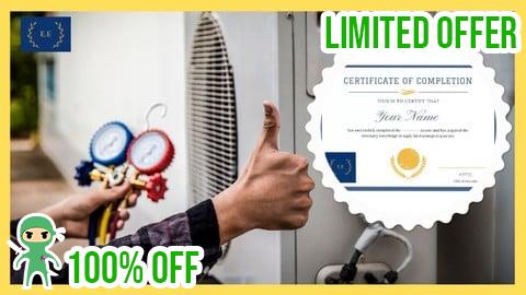 Free Coupon HVAC Maintenance from Zero to Hero (DUAL HVAC Certification)