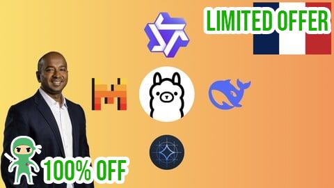 Free Coupon IA Full-Stack avec Ollama : Llama, Deepseek, Mistral, QwQ