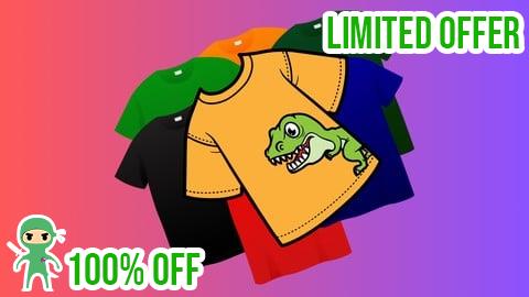 Free Coupon Illustrator T-Shirt Design Mastery: From Concept to Print