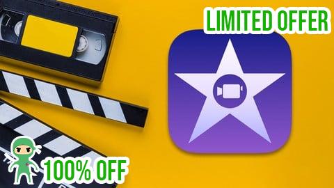 Free Coupon iMovie for Mac - Beginner to Advanced Video Editing Course