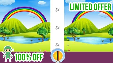 Free Coupon Improve Attention Span-Find 5 Differences In Similar Images