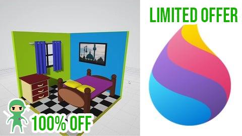 Free Coupon Introduction to Basic 3D Modeling with Microsoft Paint 3D