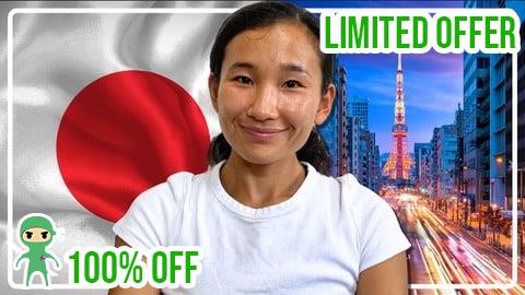 Free Coupon Japanese Masterclass: From Zero To Japanese Language Hero