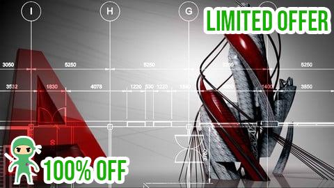 Free Coupon Learn AutoCAD 2D & 3D : From Zero to Hero