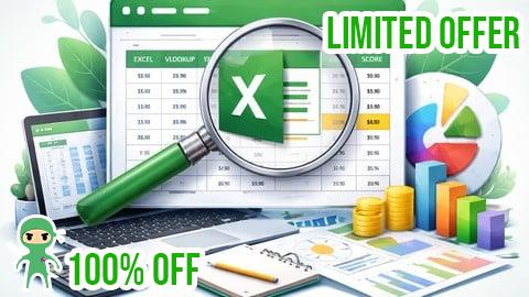 Free Coupon Learn Excel VLOOKUP from Scratch