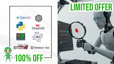 Free Coupon Learn Gen AI for Testing: Functional , Automation, Agent AI