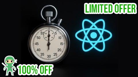 Free Coupon Learn React: Build Stopwatch Project