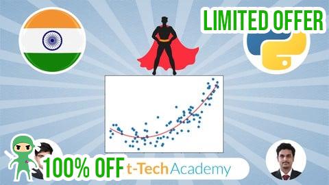 Free Coupon Machine Learning Basics - Regression Analysis