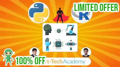 Free Coupon Machine Learning & Deep Learning in Python & R