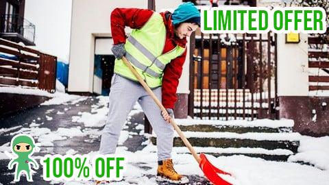 Free Coupon Master Course in Snow Removal, Snow Plowing Services