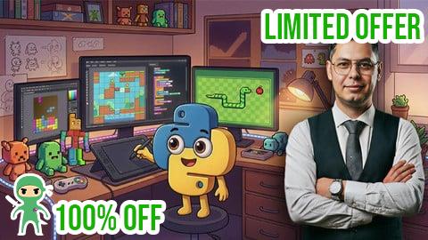 Free Coupon Master Python Game Development: A Project-Based Journey 2026