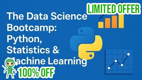 Free Coupon Master Python & ML: Stats, Analysis & Data Visualization